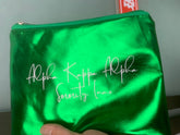 Metallic Cosmetic Bag